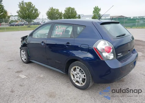 2010 Pontiac Vibe из США, поврежденный, VIN 5Y2SP6E04AZ414637